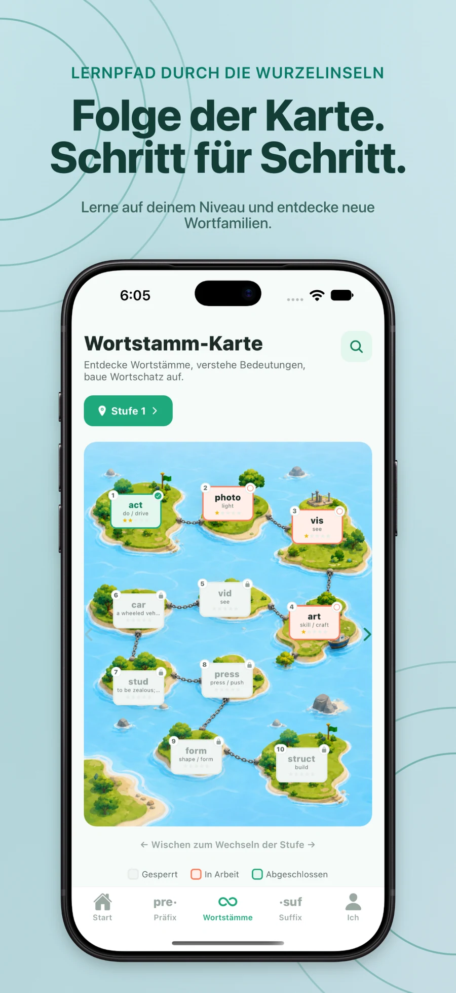 Eine Welt voller Wortwurzeln