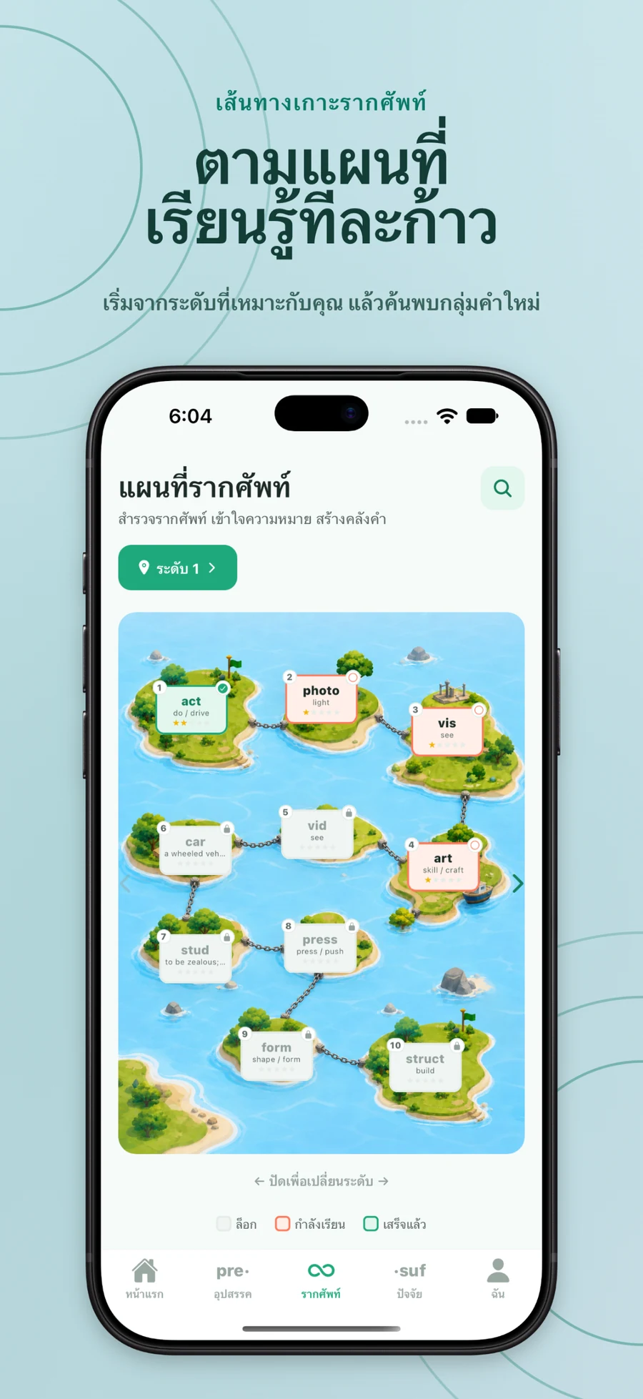 โลกรากศัพท์ที่รอให้สำรวจ