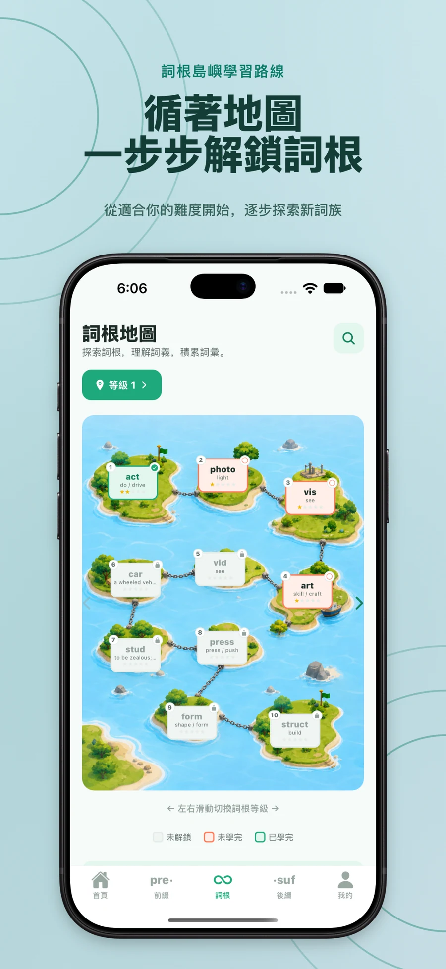 一片等待探索的詞根世界