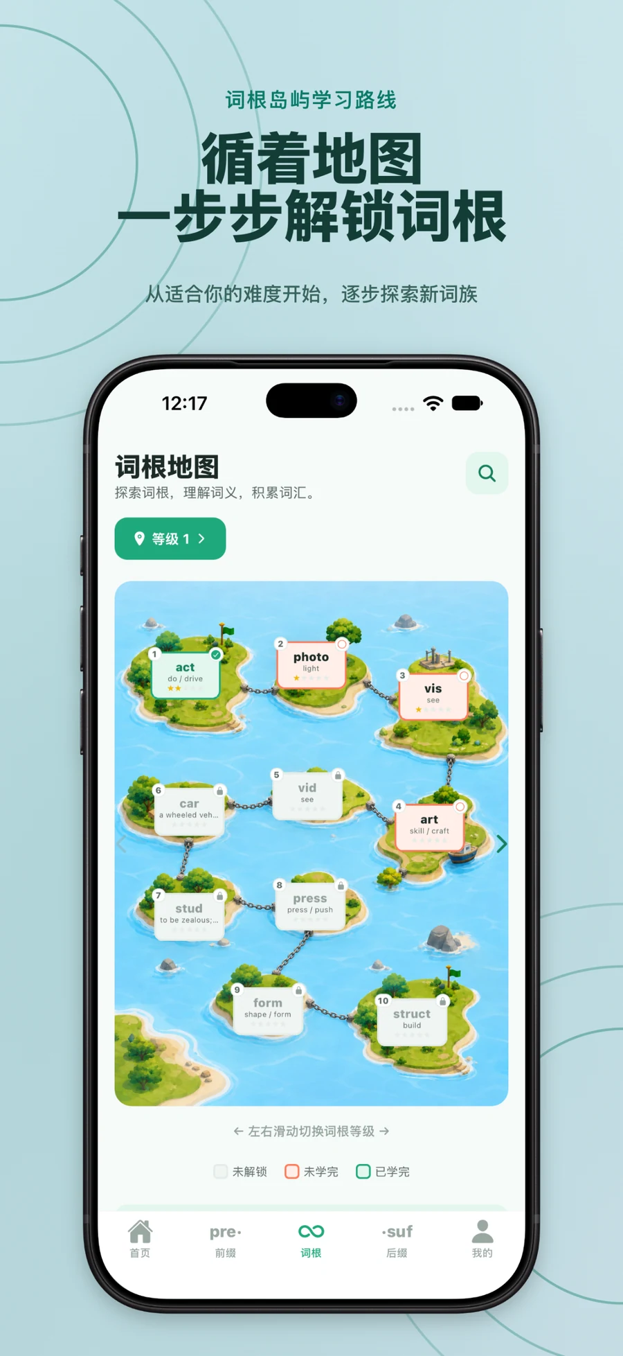 一片等待探索的词根世界